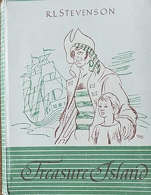 Treasure Island. Universum Sprachenbibliothek. Seltene Ausgabe. 1.-5. Tsd.1948