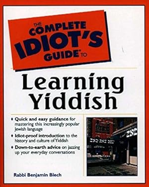 Image du vendeur pour The Complete Idiot's Guide to Learning Yiddish (Complete Idiot's Guides (Lifestyle Paperback)) mis en vente par WeBuyBooks