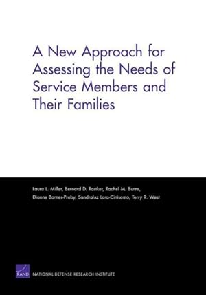 Seller image for New Approach for Assessing the Needs of Service Members and Their Families for sale by GreatBookPrices