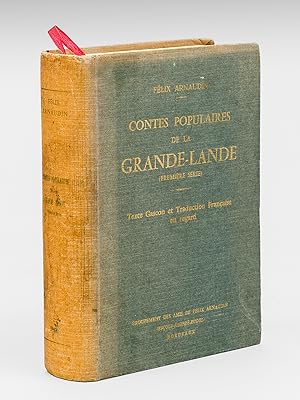 Image du vendeur pour Contes Populaires de la Grande-Lande (Premire Srie) mis en vente par Librairie du Cardinal