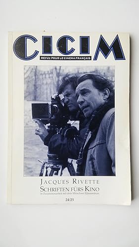 Bild des Verkufers fr CICIM. Revue pour le cinma franais 24/25: Jacques Rivette. Schriften frs Kino. In Zusammenarbeit mir dem Mnchner Filmzentrum zum Verkauf von Bildungsbuch