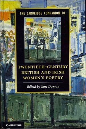 Seller image for Cambridge Companion to Twentieth-Century British and Irish Women's Poetry for sale by GreatBookPrices