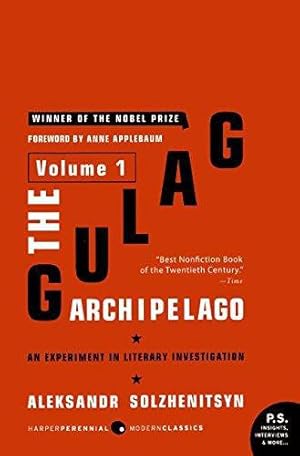 Seller image for The Gulag Archipelago, 1918-1956: Volume 1: An Experiment in Literary Investigation for sale by WeBuyBooks