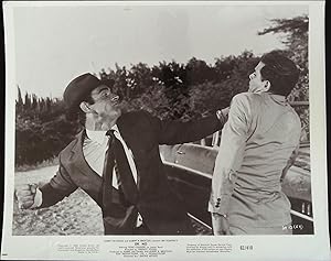 Bild des Verkufers fr Dr. No 8 X 10 Still 1962 Sean Connery as James Bond about to punch guy by car! zum Verkauf von AcornBooksNH