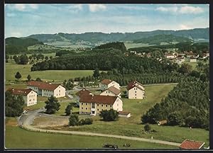 Ansichtskarte Neutrauchburg /Allgäu, Kuranstalt Alpenblick aus der Vogelschau