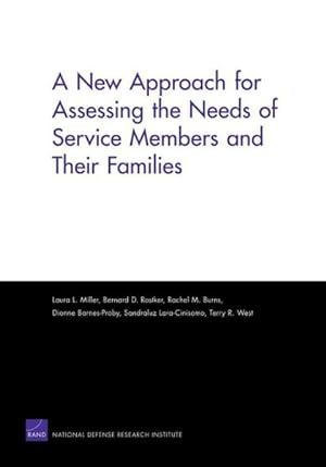 Image du vendeur pour New Approach for Assessing the Needs of Service Members and Their Families mis en vente par GreatBookPrices
