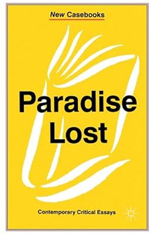 Imagen del vendedor de Paradise Lost : John Milton a la venta por GreatBookPrices