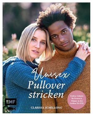 Unisex-Pullover stricken Strickprojekte im Boyfriend-Look mit zeitlosen Schnitten in den Größen X...