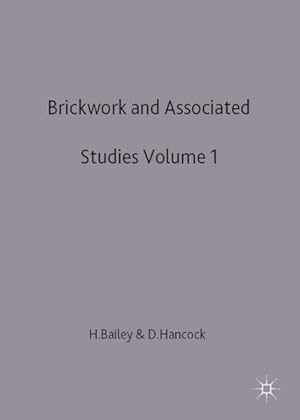 Seller image for Brickwork and Associated Studies for sale by GreatBookPricesUK