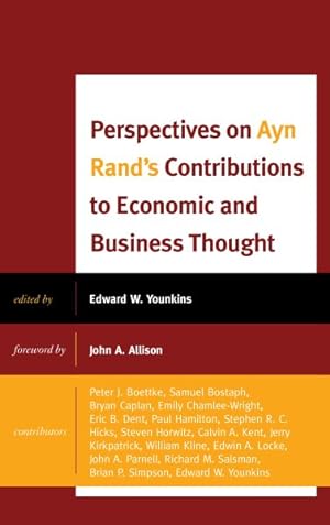 Imagen del vendedor de Perspectives on Ayn Rand's Contributions to Economic and Business Thought a la venta por GreatBookPrices