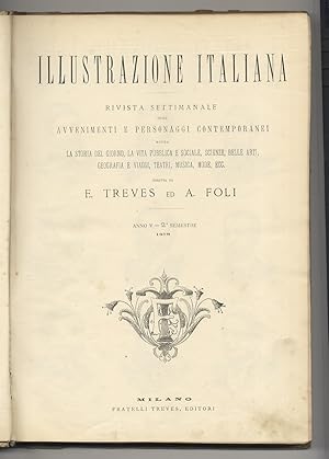 ILLUSTRAZIONE (L') Italiana. Rivista settimanale degli avvenimenti e personaggi contemporanei sop...