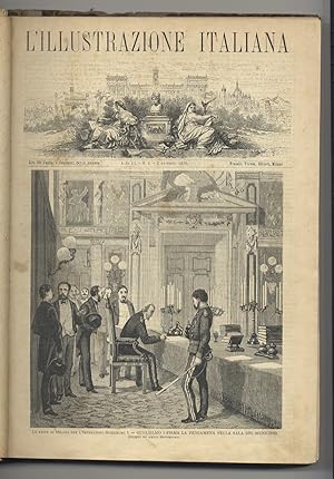 ILLUSTRAZIONE (L') Italiana. Anno III, 1875-1876: primo semestre: dal n. 1 del 1 novembre 1875 al...