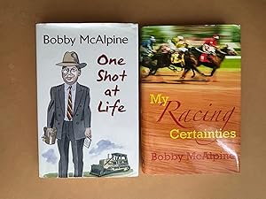 Imagen del vendedor de One Shot at Life & My Racing Certainties (2 books) a la venta por Book Bar Wales