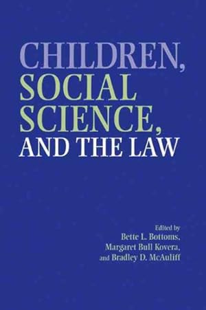 Seller image for Children, Social Science, and the Law for sale by GreatBookPrices