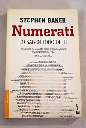 Imagen del vendedor de Numerati a la venta por Alcan Libros