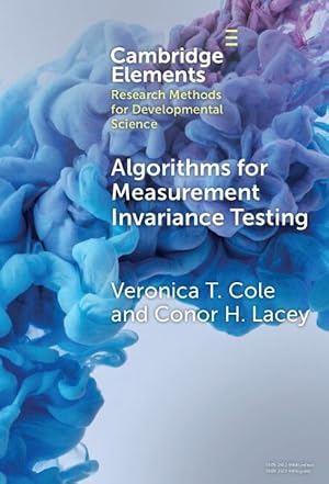 Immagine del venditore per Algorithms for Measurement Invariance Testing : Contrasts and Connections venduto da GreatBookPrices