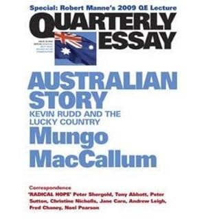 Seller image for Australian Story: Kevin Rudd and the Lucky Country: Quarterly Essay 36 for sale by GreatBookPrices