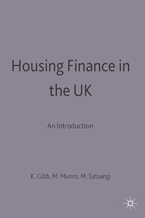 Immagine del venditore per Housing Finance in the Uk : An Introduction venduto da GreatBookPrices