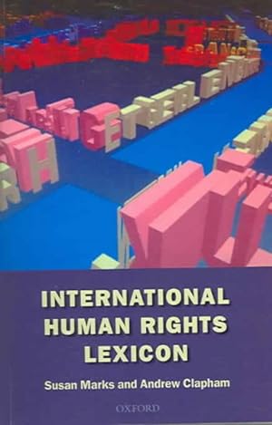 Bild des Verkufers fr International Human Rights Lexicon zum Verkauf von GreatBookPricesUK