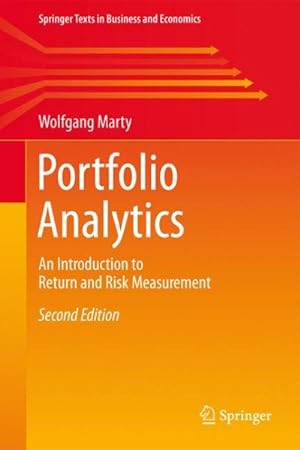 Seller image for Portfolio Analytics : An Introduction to Return and Risk Measurement for sale by GreatBookPrices
