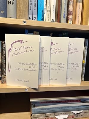 Rudolf Steiners Mysteriendramen Geiteswissenschaftliche Hinweise Band 1 - 4 Die Pforte der Einwei...