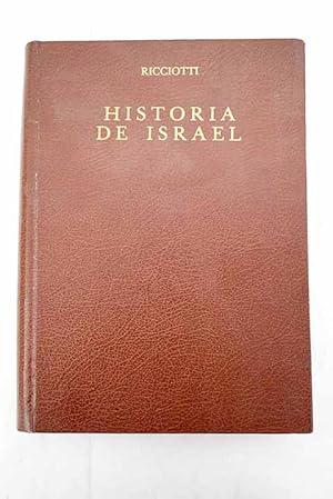Imagen del vendedor de Historia de Israel, tomo I a la venta por Alcan Libros