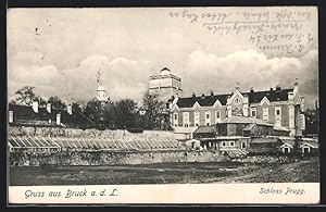 Ansichtskarte Bruck a. d. L., Schloss Prugg