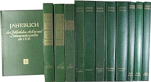 Jahrbuch der Bibliotheken, Archive und Informationseinrichtungen der Deutschen Demokratischen Rep...
