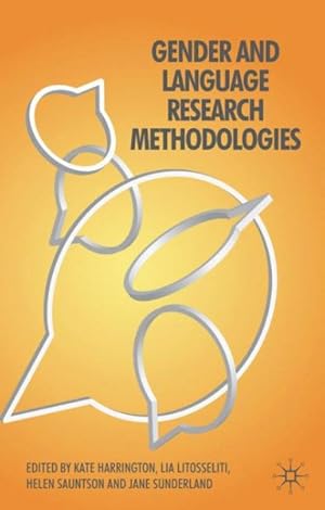 Seller image for Gender and Language Research Methodologies for sale by GreatBookPrices