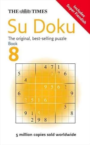 Seller image for Times Su Doku Book 8 : 150 Challenging Puzzles from the Times for sale by GreatBookPricesUK
