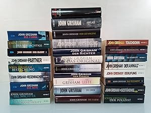 Konvolut 28 Bücher: Verschiedene Thriller von John Grisham