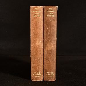 Seller image for The Poems of John Milton: English, Latin, Greek & Italian for sale by Rooke Books PBFA