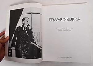 Imagen del vendedor de Edward Burra: Hayward Gallery, London, 1 August-29 September 1985 a la venta por WeBuyBooks