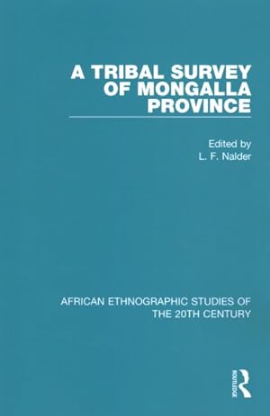 Seller image for Tribal Survey of Mongalla Province for sale by GreatBookPrices