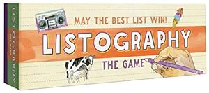 Bild des Verkufers fr Listography: (Board Games, Games for Adults, Adult Board Games): The Game: May the Best List Win! zum Verkauf von WeBuyBooks