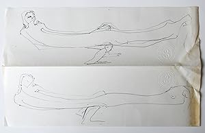 Two drawings on one sheet Original Drawing [SB155]