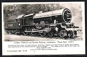 Bild des Verkufers fr Postcard London, Midland and Scottish Railway Locomotive, Royal Scot 1927 zum Verkauf von Bartko-Reher