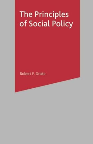 Seller image for Principles of Social Policy for sale by GreatBookPrices