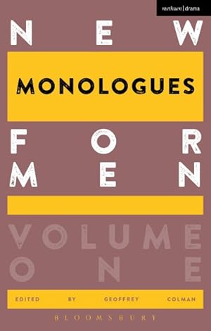 Seller image for New Monologues for Men for sale by GreatBookPrices