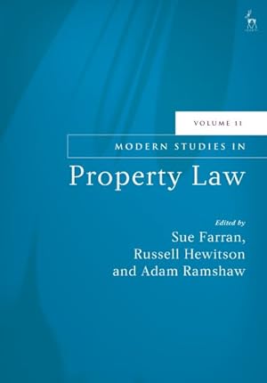 Immagine del venditore per Modern Studies in Property Law venduto da GreatBookPrices