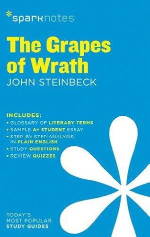 Seller image for Grapes of Wrath SparkNotes Literature Guide: Volume 28 (SparkNotes Literature Guide Series) for sale by WeBuyBooks