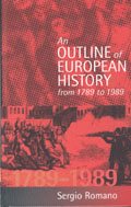 Imagen del vendedor de Outline of European History from 1789 to 1989 a la venta por GreatBookPrices