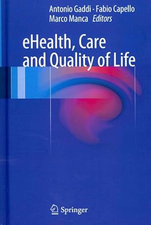 Seller image for eHealth, Care and Quality of Life for sale by GreatBookPrices