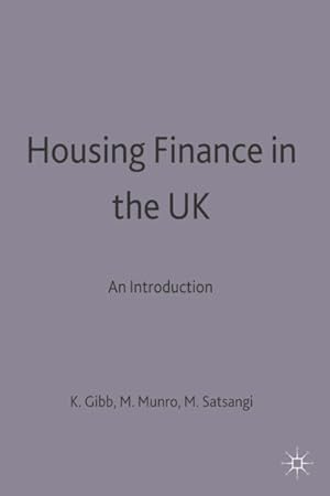 Immagine del venditore per Housing Finance in the Uk : An Introduction venduto da GreatBookPrices