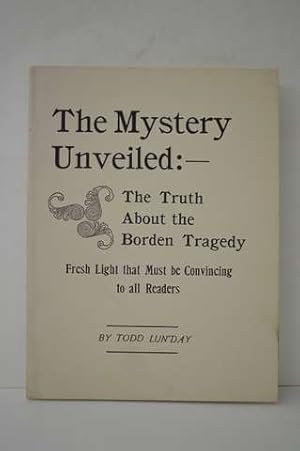 Imagen del vendedor de The Mystery Unveiled a la venta por Lavendier Books