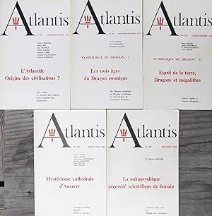 Revue ATLANTIS N° 305 à 309 53ème année complète (1979-1980)