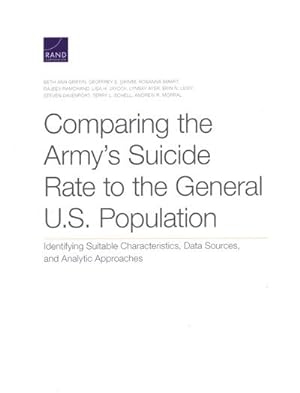 Seller image for Comparing the Army's Suicide Rate to the General U.S. Population : Identifying Suitable Characteristics, Data Sources, and Analytic Approaches for sale by GreatBookPrices
