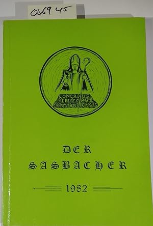 Bild des Verkufers fr Der Sasbacher 1982 zum Verkauf von Antiquariat Trger