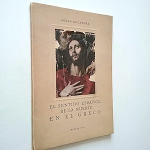 Imagen del vendedor de El sentido espaol de la muerte en el Greco a la venta por MAUTALOS LIBRERA