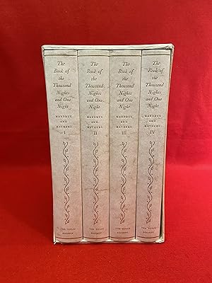 The Book of the Thousand Nights and One Night. 4 Volumes (Set). Rendered Into English